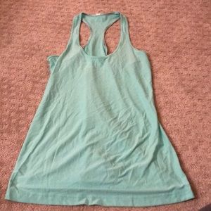 Mint lululemon tank